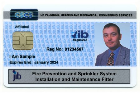 JIB Sprinkler Installer Skills Cards